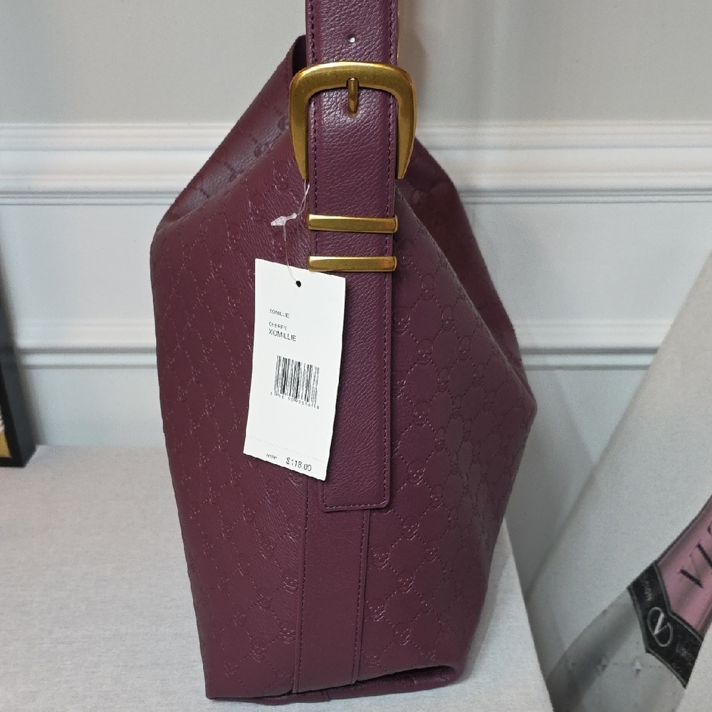 Betsey Johnson Plum Shoulder Bag - Picture 5 of 9